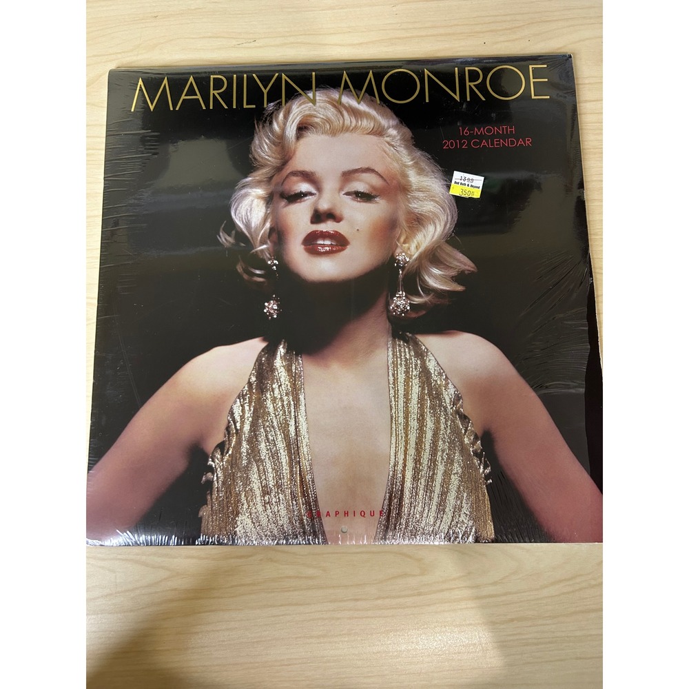Marilyn Monroe‎ 2012 16-Month Wall Calendar Graphique de France Sealed New